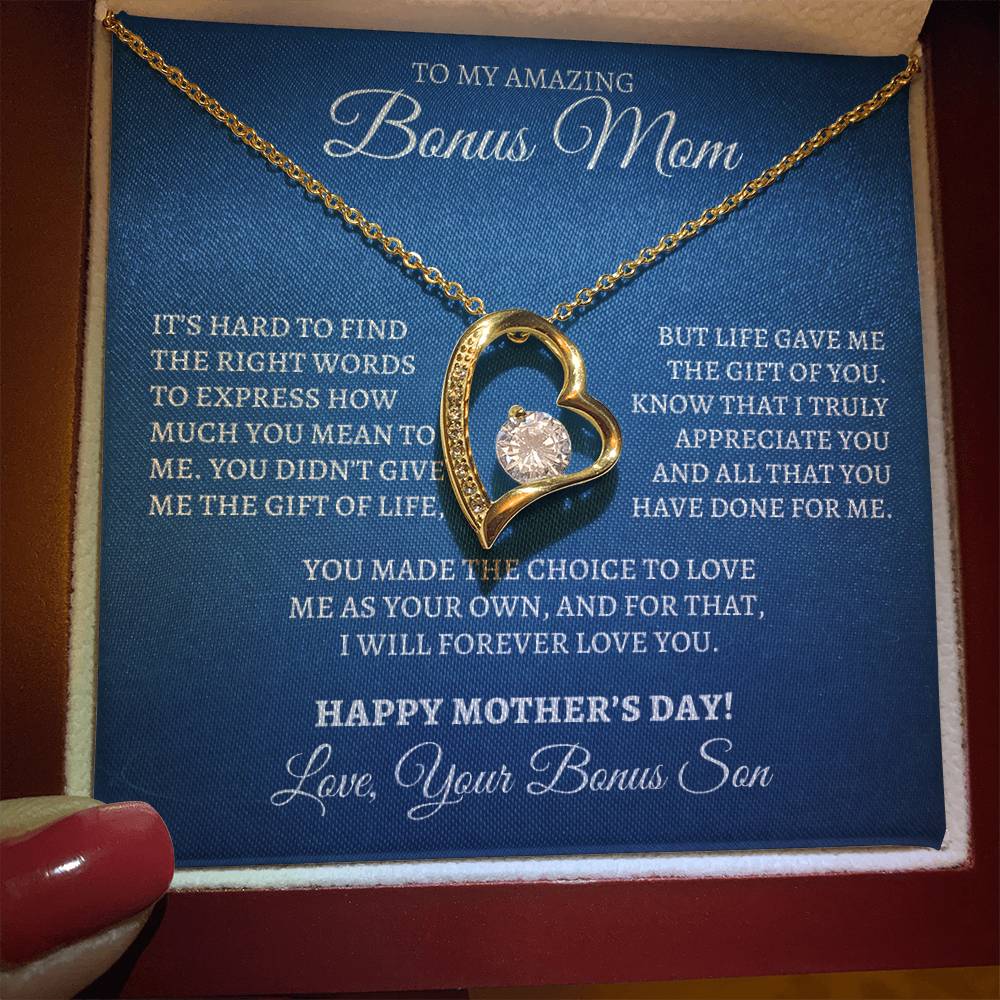 Happy Mother's Day - Forever Love Necklace from Bonus Son