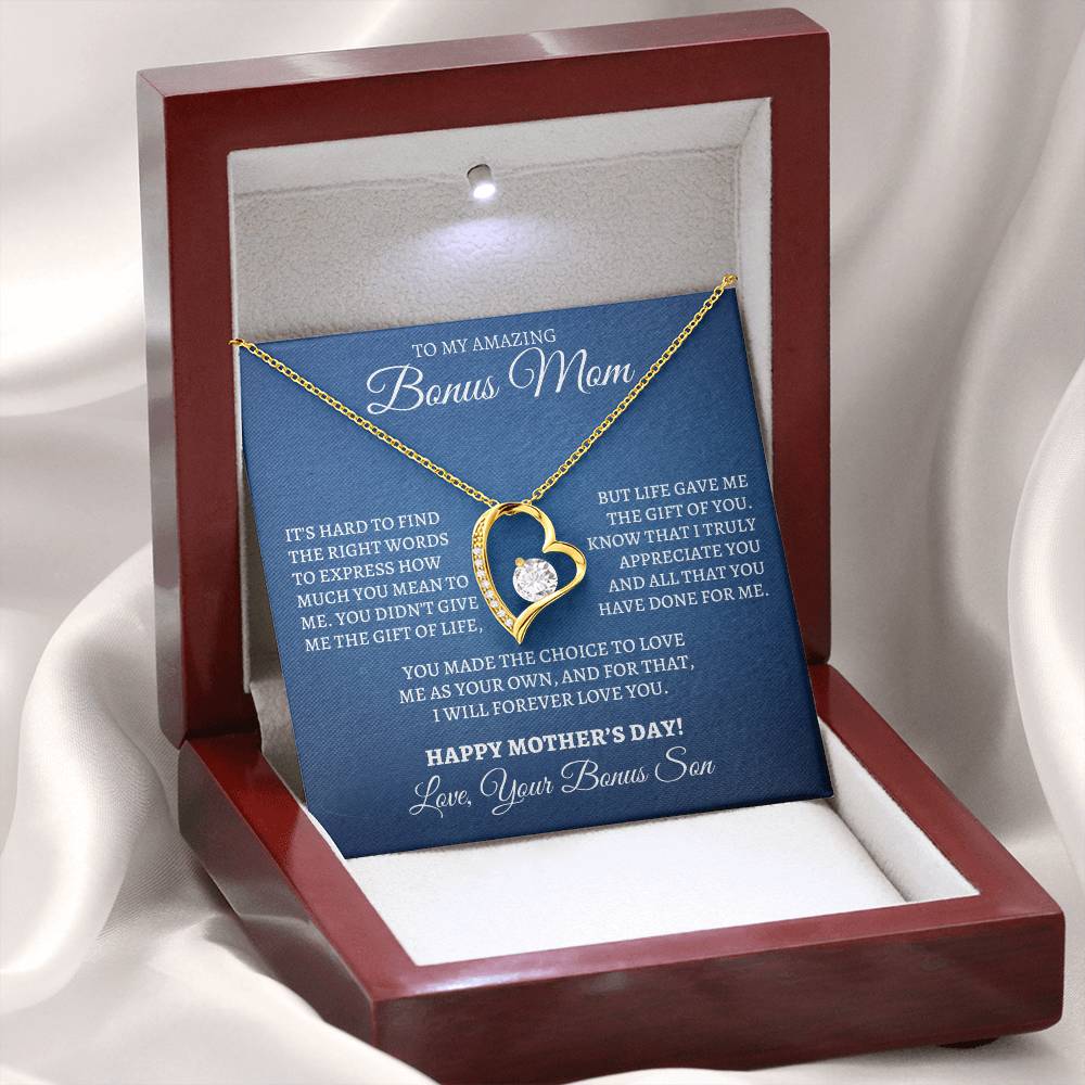 Happy Mother's Day - Forever Love Necklace from Bonus Son