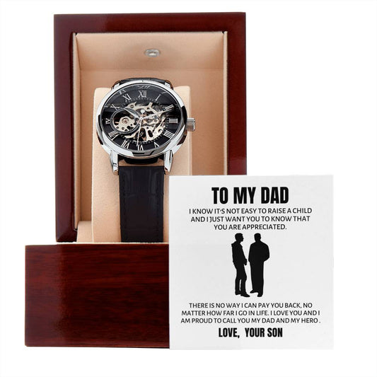 Men's Openwork Watch - Love Your Son