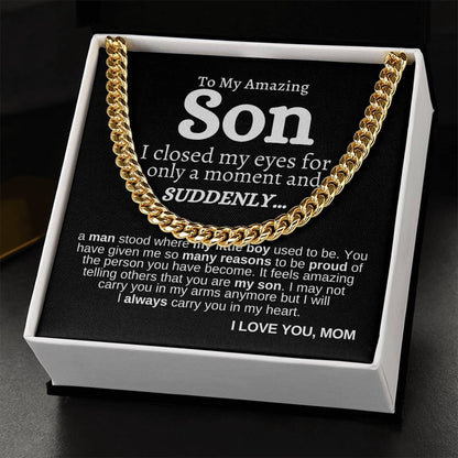 Cuban Chain Link - For Just a Moment