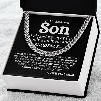 Cuban Chain Link - For Just a Moment