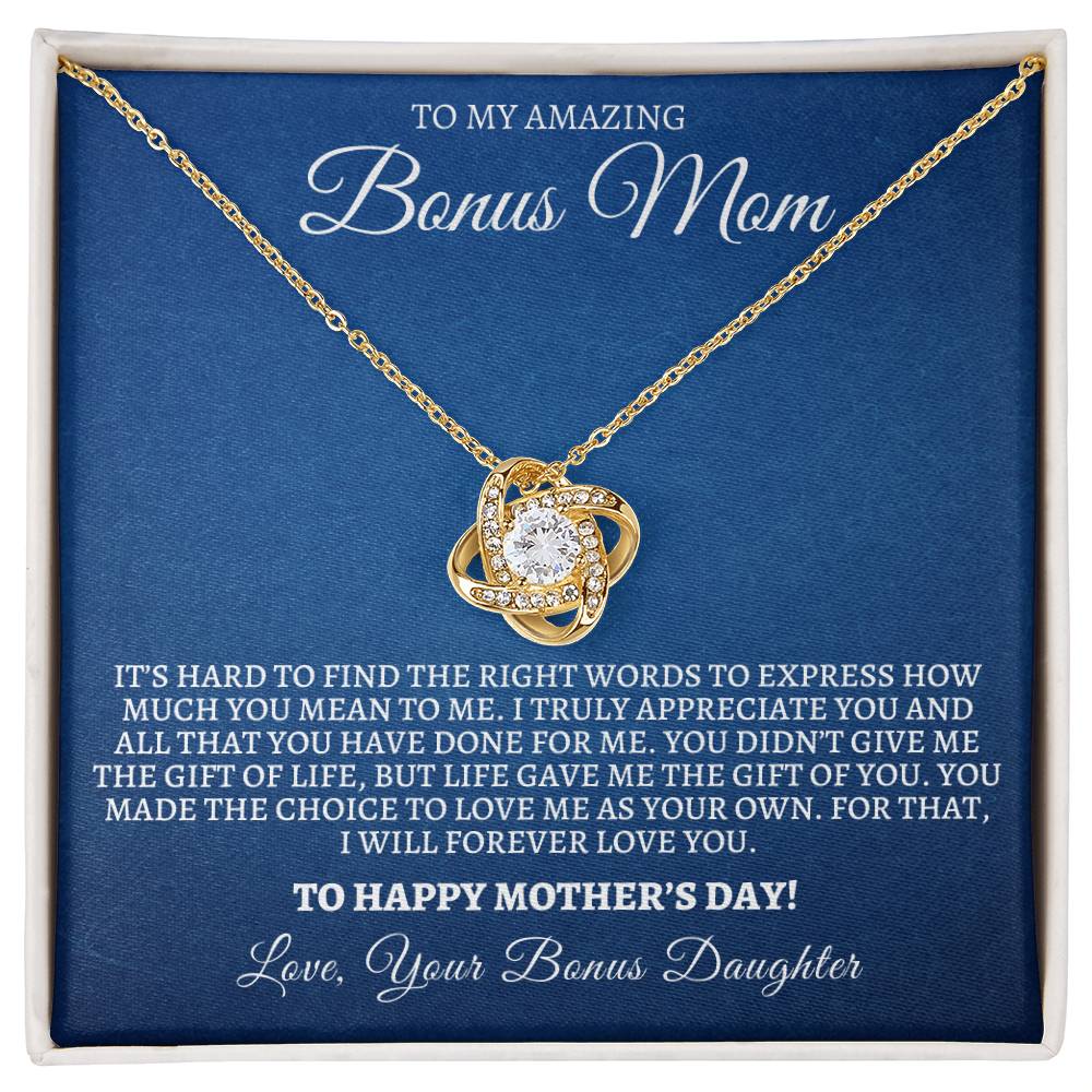 Mother's Day To My Amazing Bonus Mom- Bonus Daughter