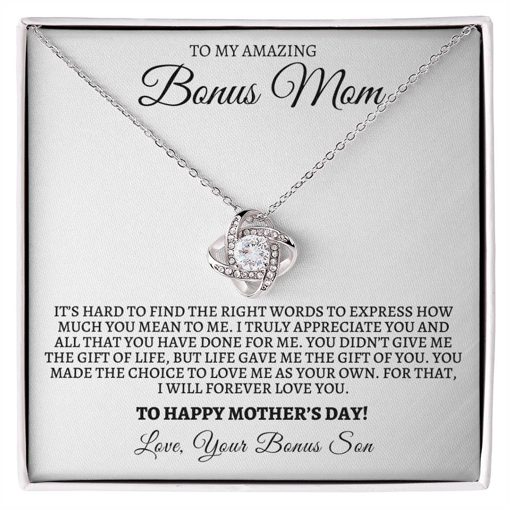 Happy Mother's Day To An Amazing Bonus Mom-from Bonus Son