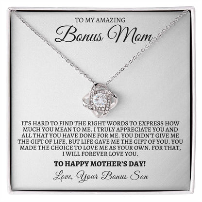 Happy Mother's Day To An Amazing Bonus Mom-from Bonus Son