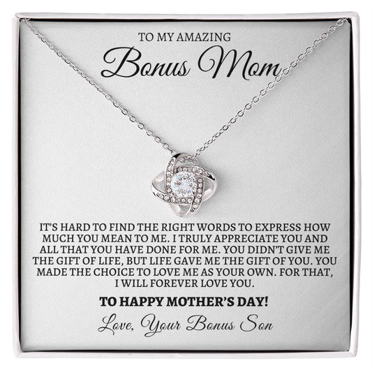 Happy Mother's Day To An Amazing Bonus Mom-from Bonus Son