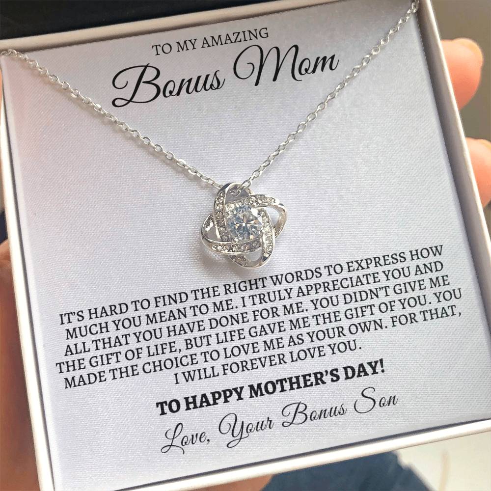 Happy Mother's Day To An Amazing Bonus Mom-from Bonus Son