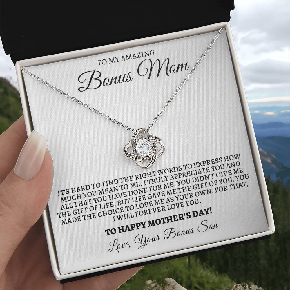 Happy Mother's Day To An Amazing Bonus Mom-from Bonus Son