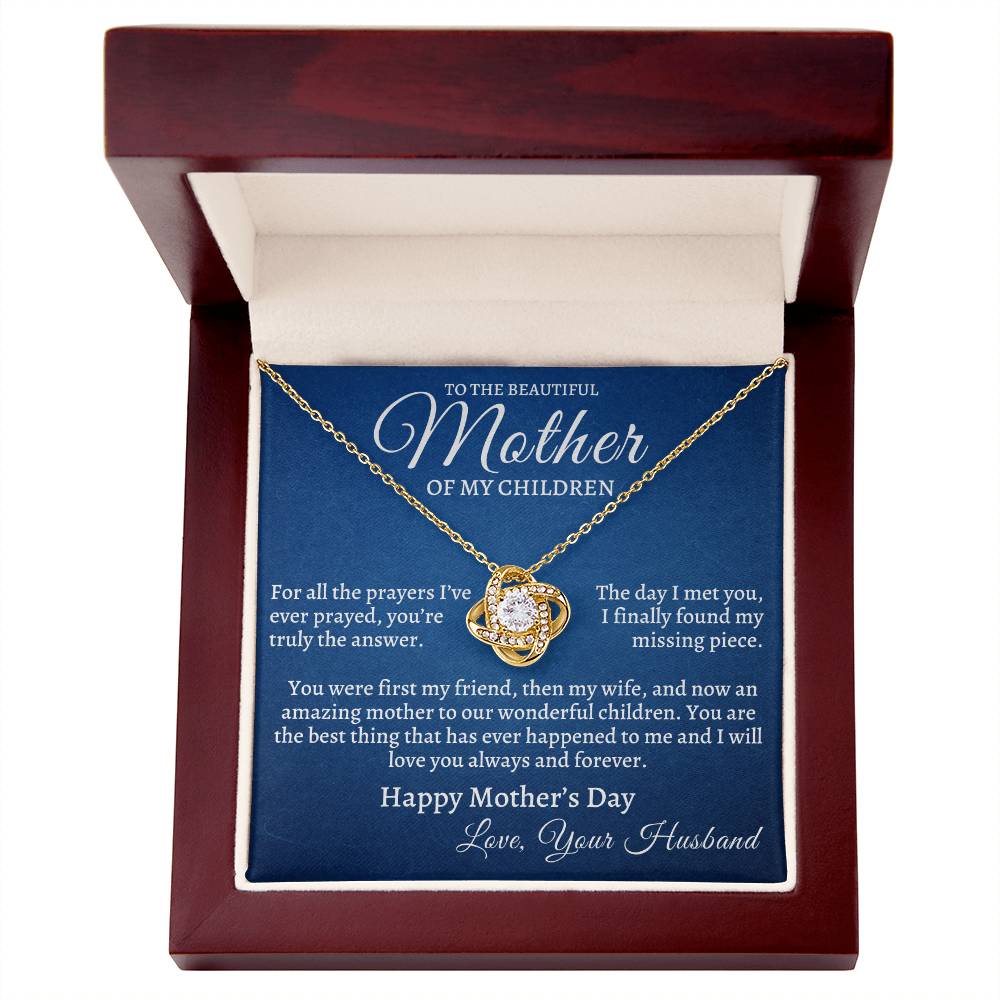 Mother's Day to the Mother of My children - from Your Husband