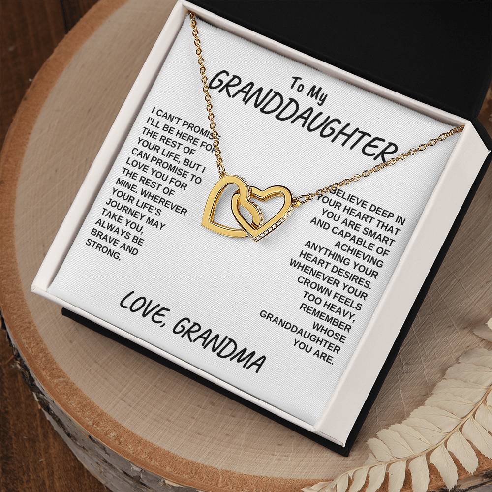 Interlocking Hearts - Granddaughter You Are Capable