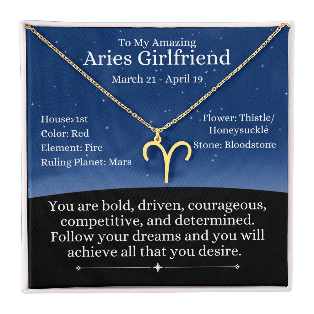 Aries Girlfriend - Night Blue Sky