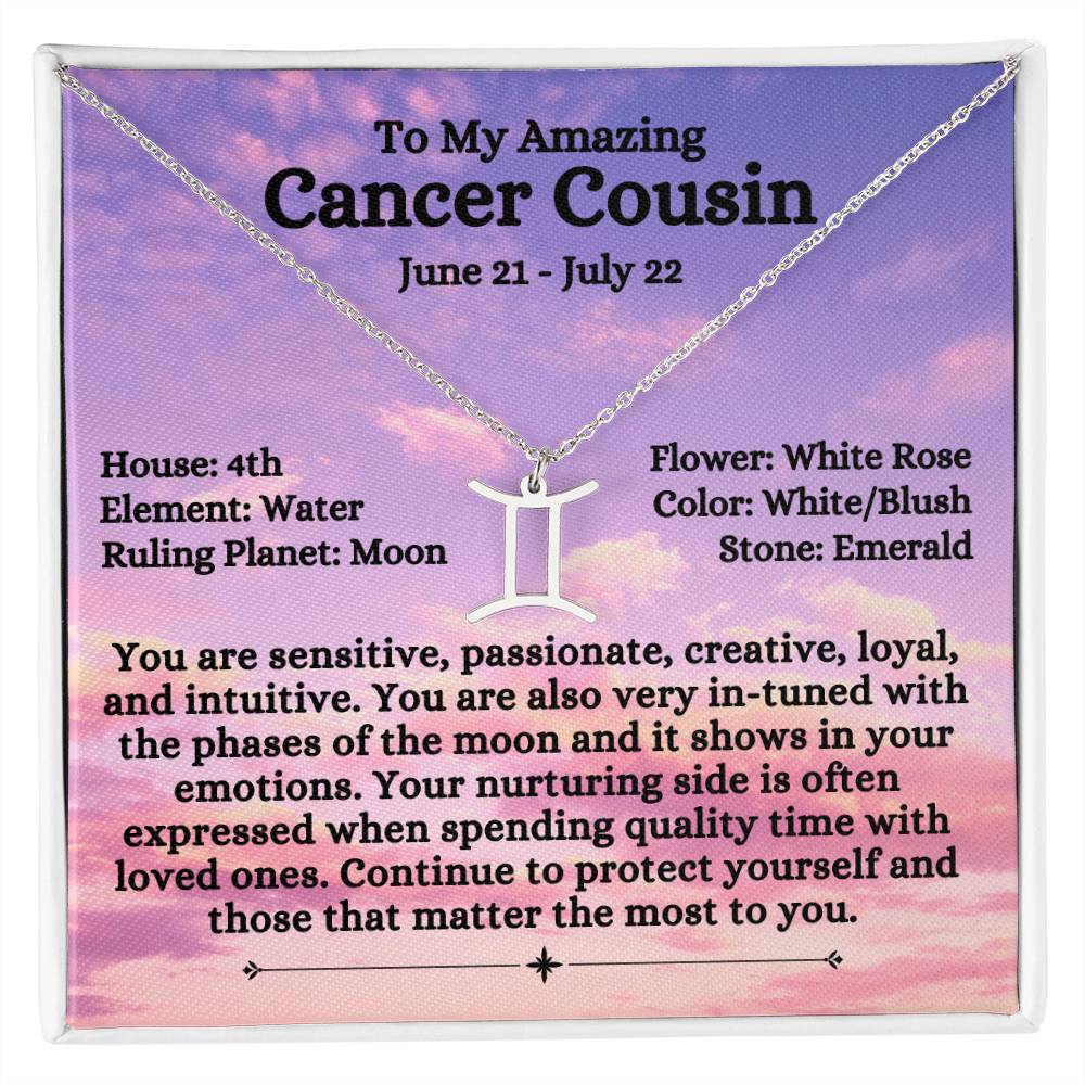 Cancer Cousin - Light Pink Sky