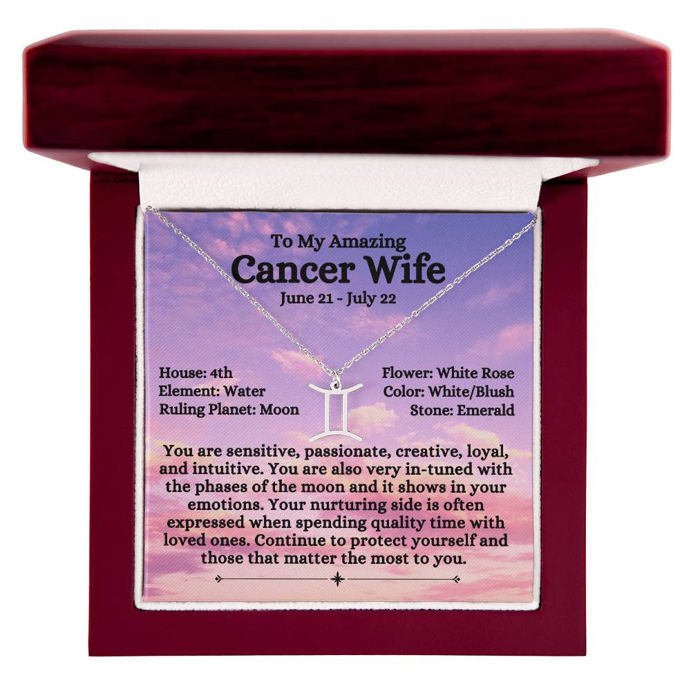 Cancer Wife - Light Pink Sky