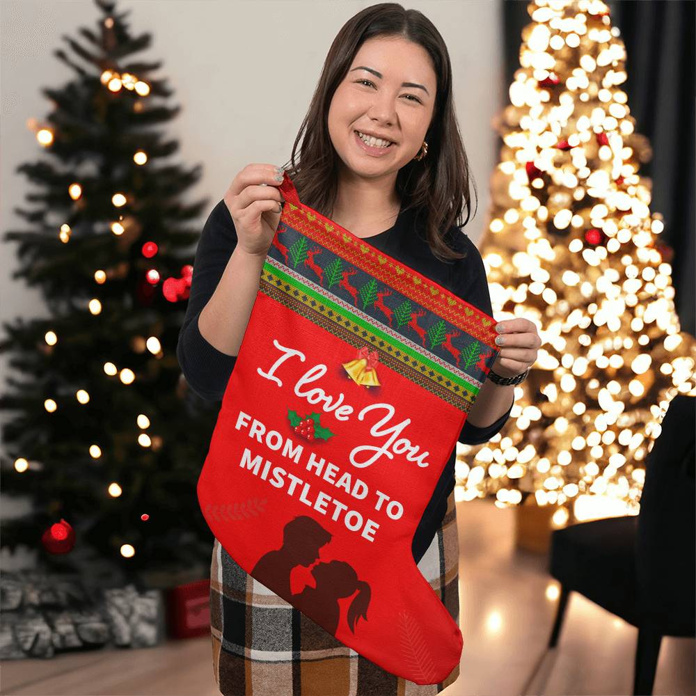 Giant Stocking - From Head to Mistletoe