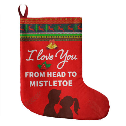 Giant Stocking - From Head to Mistletoe