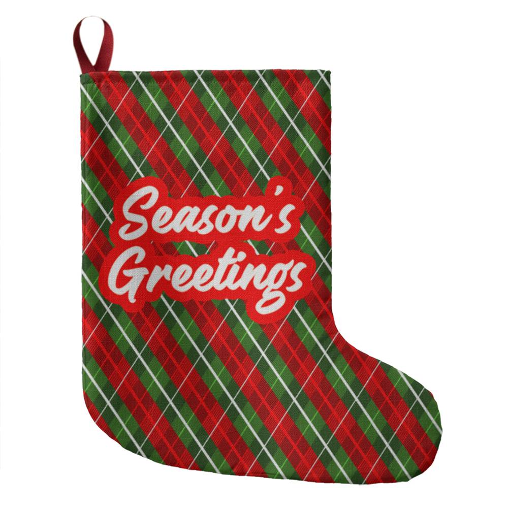 Giant Stocking - Season's Greetings