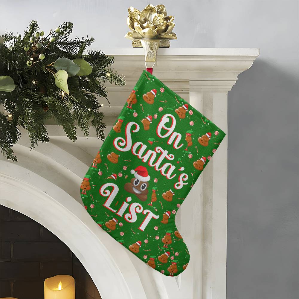 Giant Stocking - On Santa's List