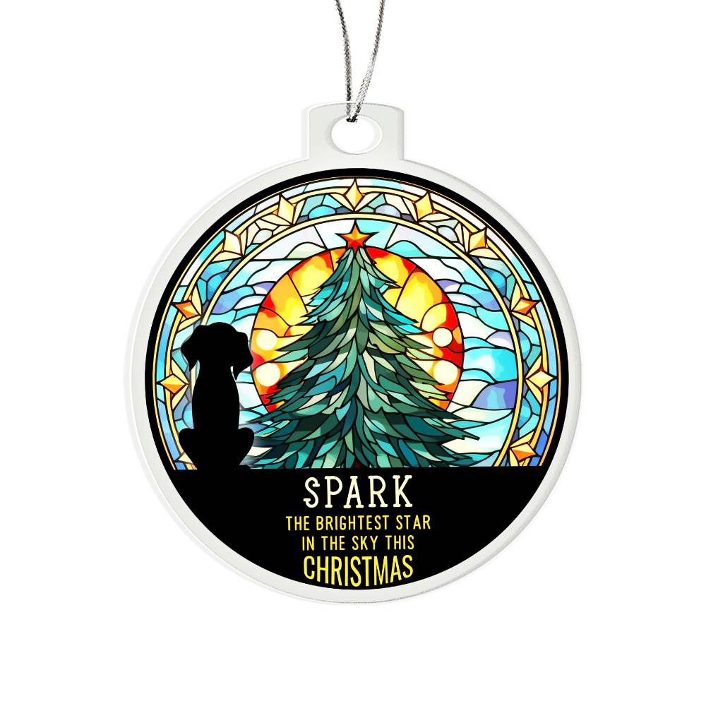 Acrylic Ornament - Spark the Great Star