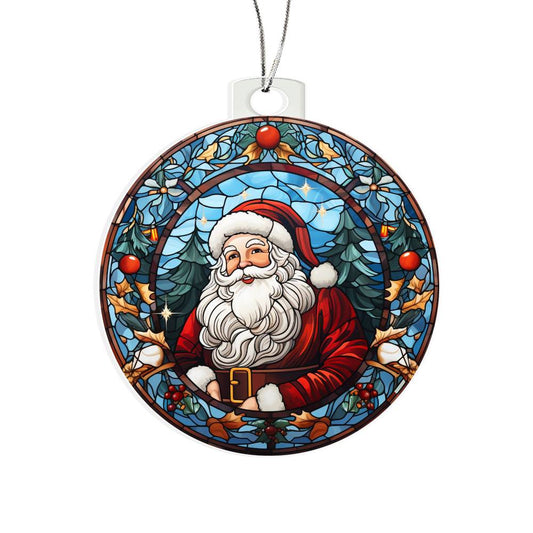 Acrylic Ornament Santa