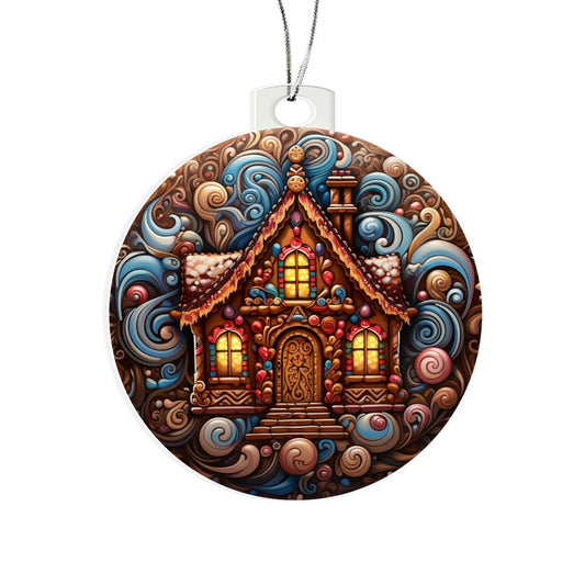 Acrylic Ornament -The Little House