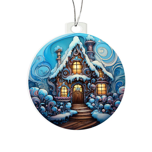 Acrylic Ornament Cool Winter's Night