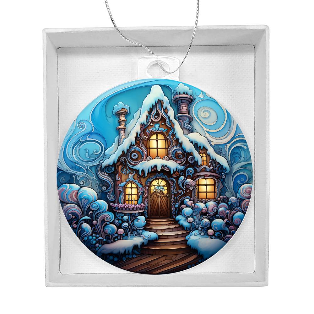 Acrylic Ornament Cool Winter's Night