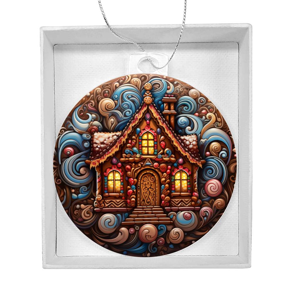 Acrylic Ornament -The Little House