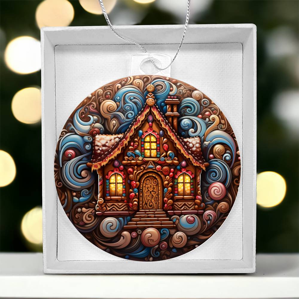 Acrylic Ornament -The Little House