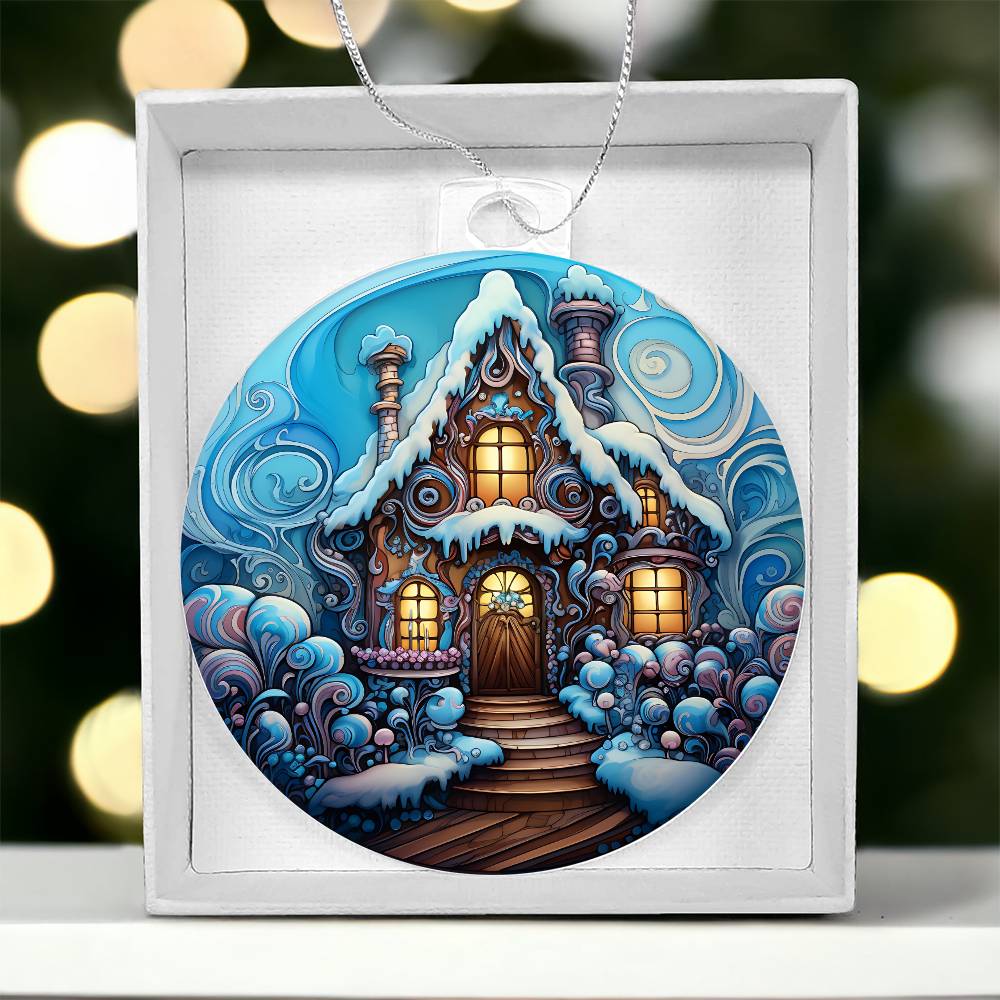 Acrylic Ornament Cool Winter's Night