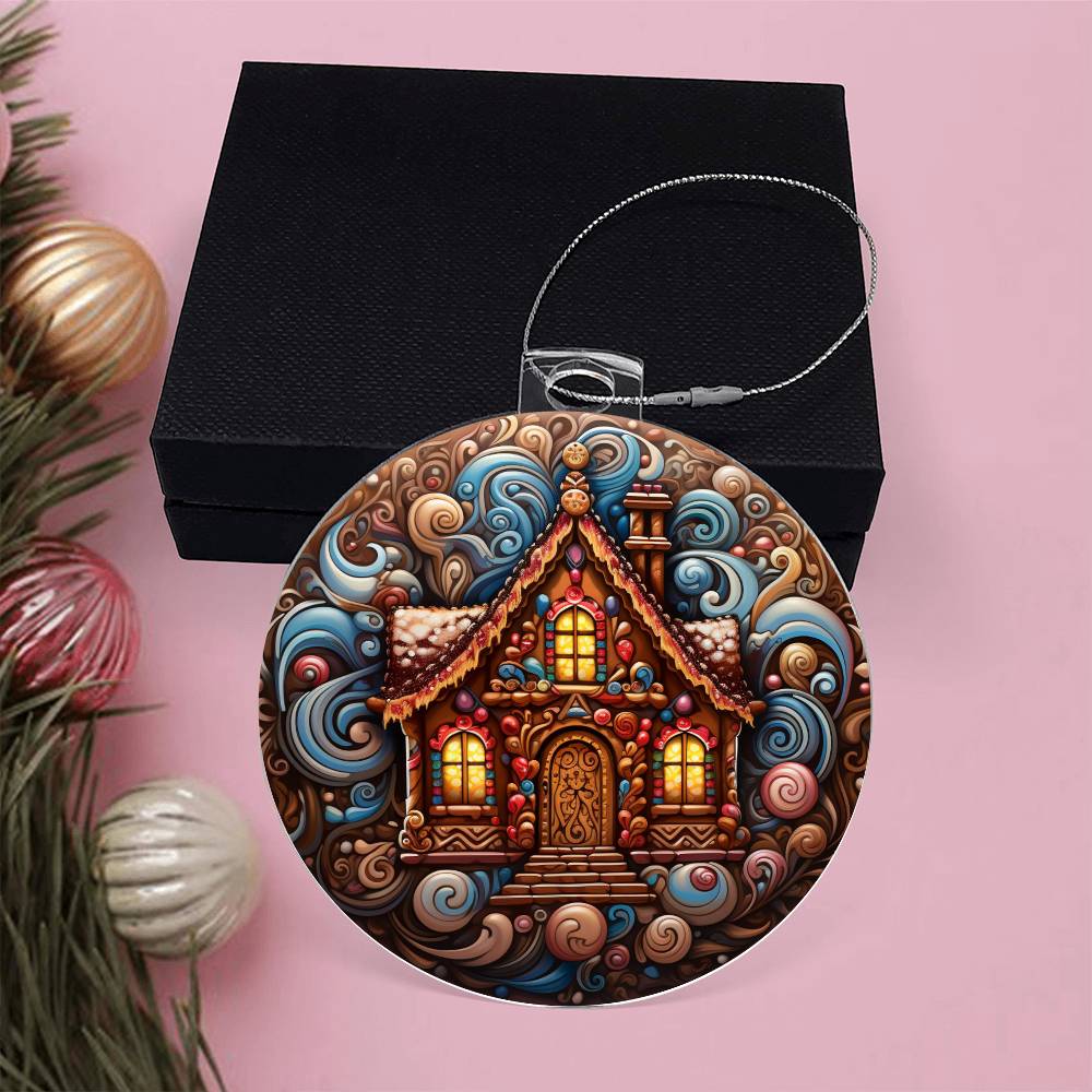 Acrylic Ornament -The Little House