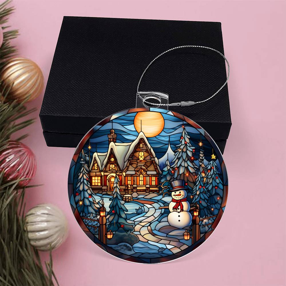 Acrylic Ornament - Winter Nights