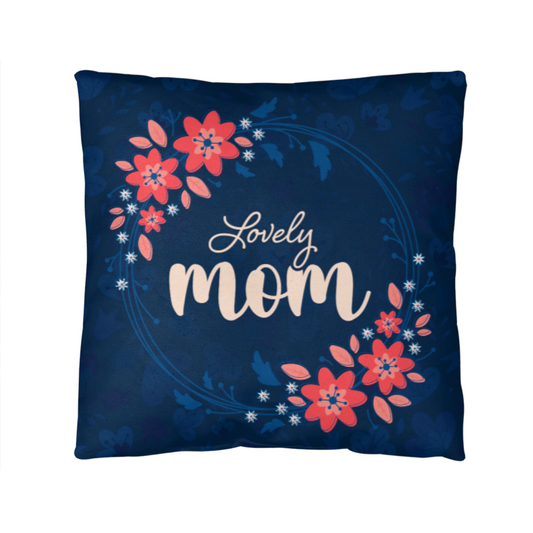 Classic Pillow Cover with Insert - Lovely Mom