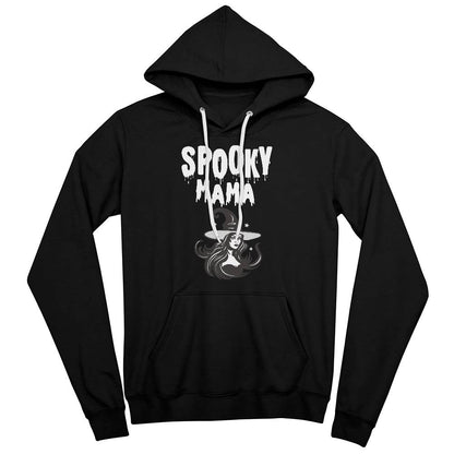 SPOOKY MAMA - BLACK or HEATHER HOODIE SWEATSHIRT