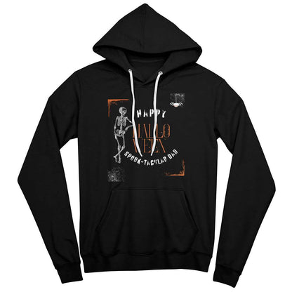 SPOOK-TACULAR DAD- BLACK or HEATHER HOODIE WITH ORANGE ACCENT