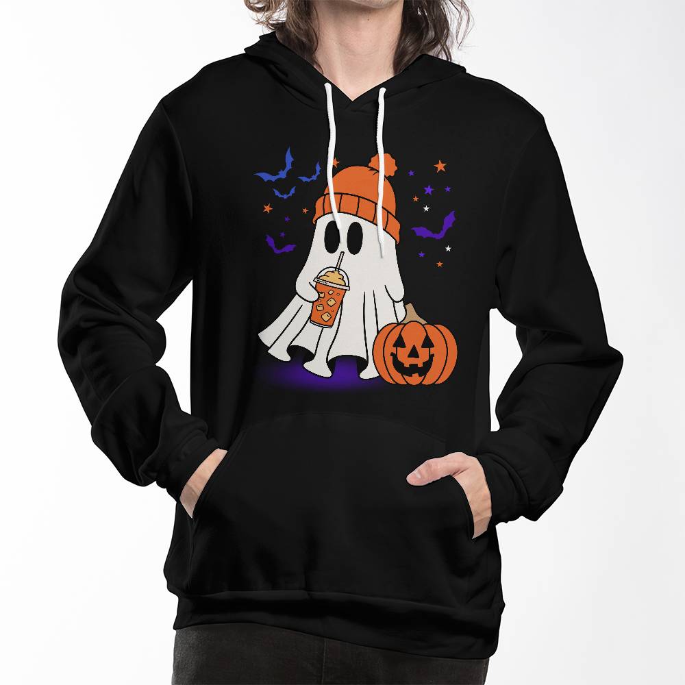 ON MY WAY GHOST BLACK HOODIE SWEATSHIRT