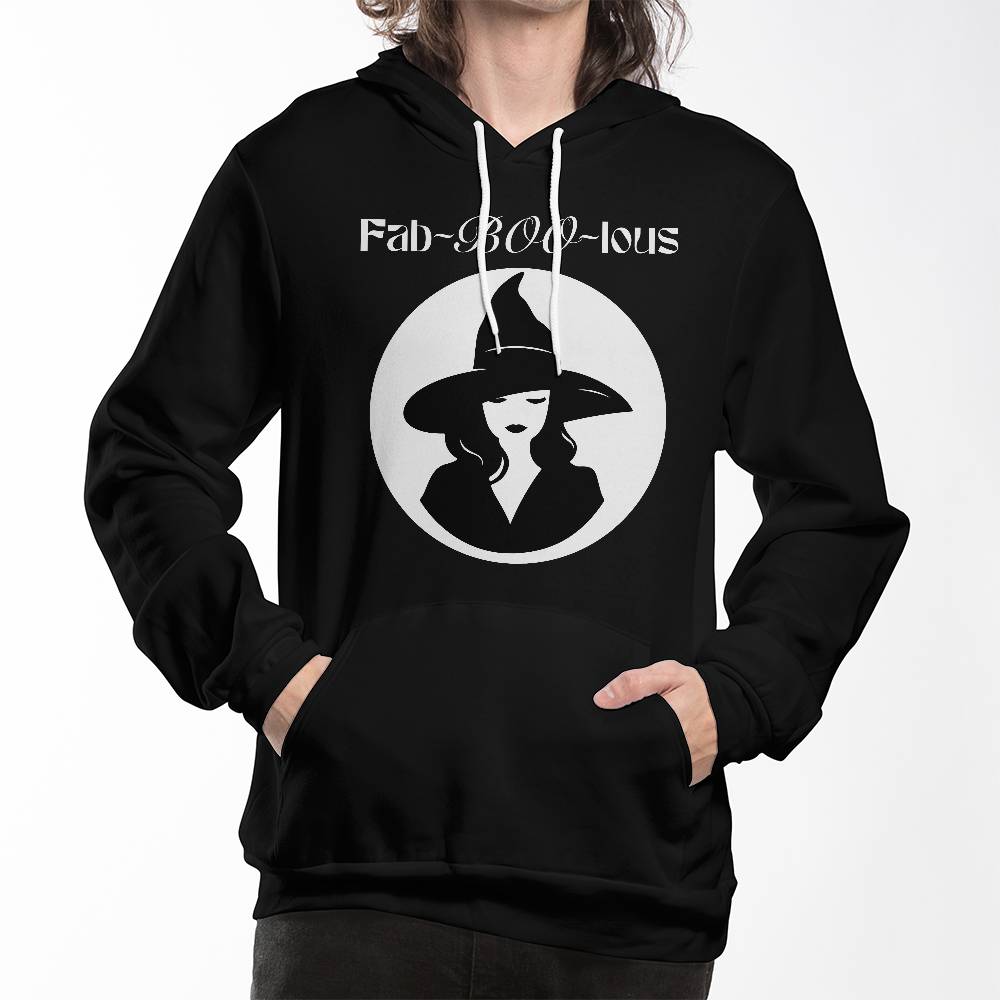 FAB-BOO-LOUS - BLACK or HEATHER HOODIE SWEATSHIRT