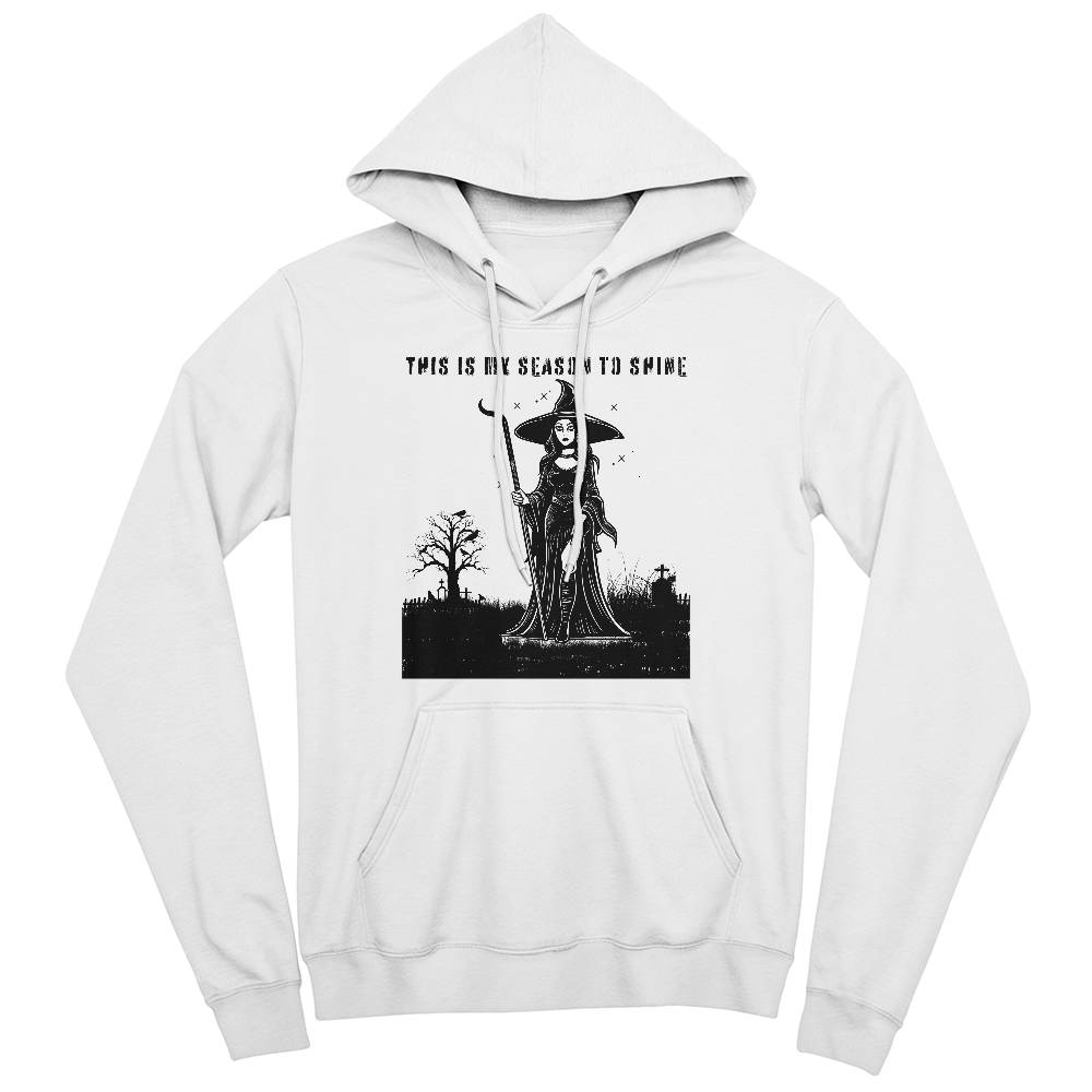 MY SEASON TO SHINE - WHITE HOODIE SWEATSHIRT