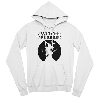 WITCH PLEASE - WHITE HOODIE SWEATSHIRT