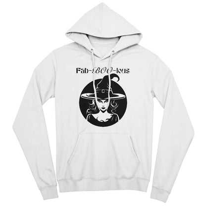 FAB-BOO-LOUS - WHITE HOODIE SWEATSHIRT