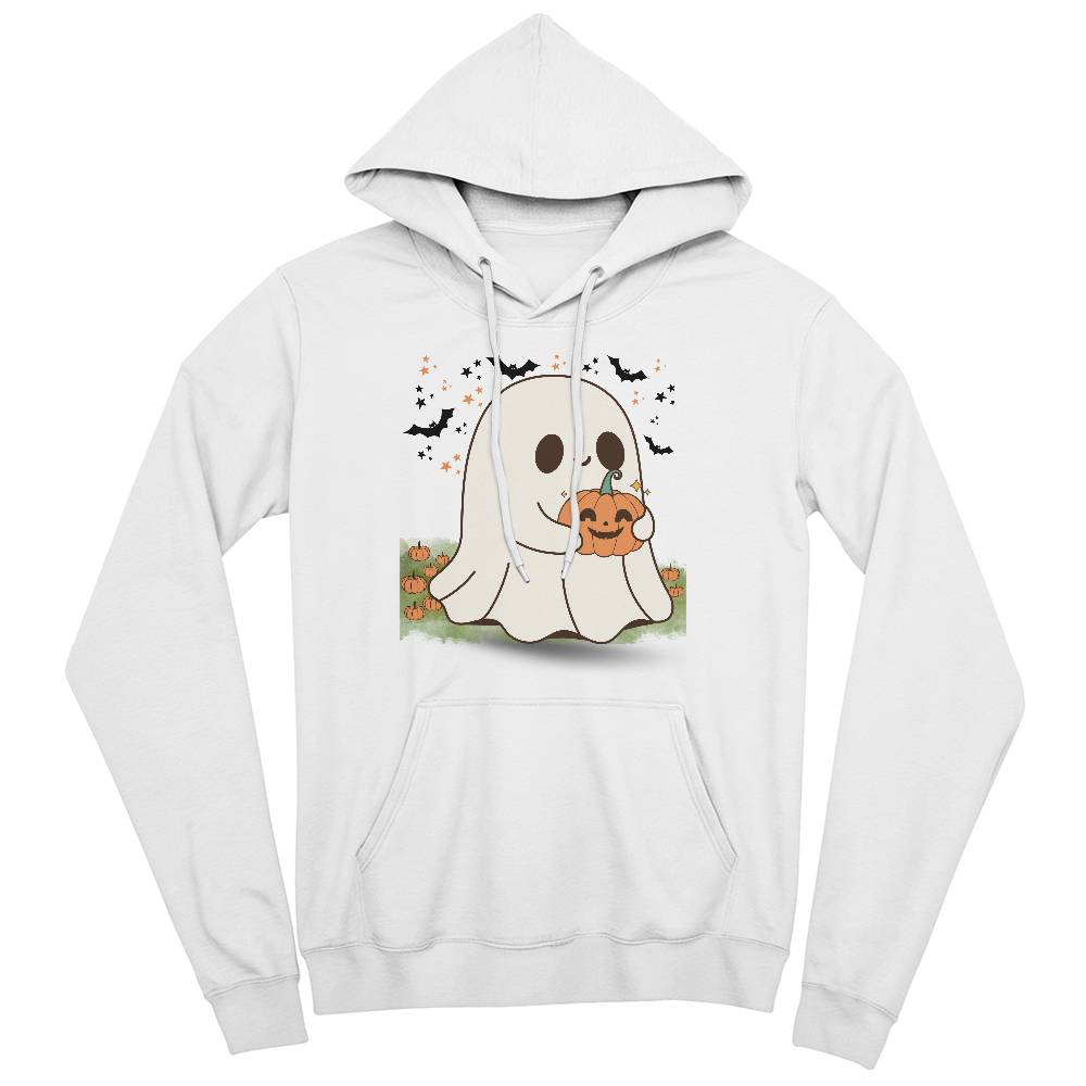 PUMPKIN PATCH GHOST HOODIE SWEATSHIRT