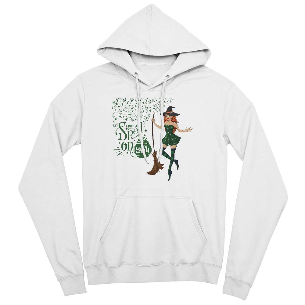 I PUT A SPELL ON YOU - WHITE HOODIE SWEATSHIRT