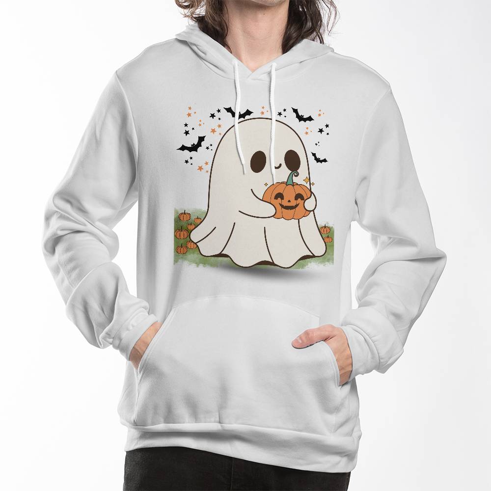 PUMPKIN PATCH GHOST HOODIE SWEATSHIRT