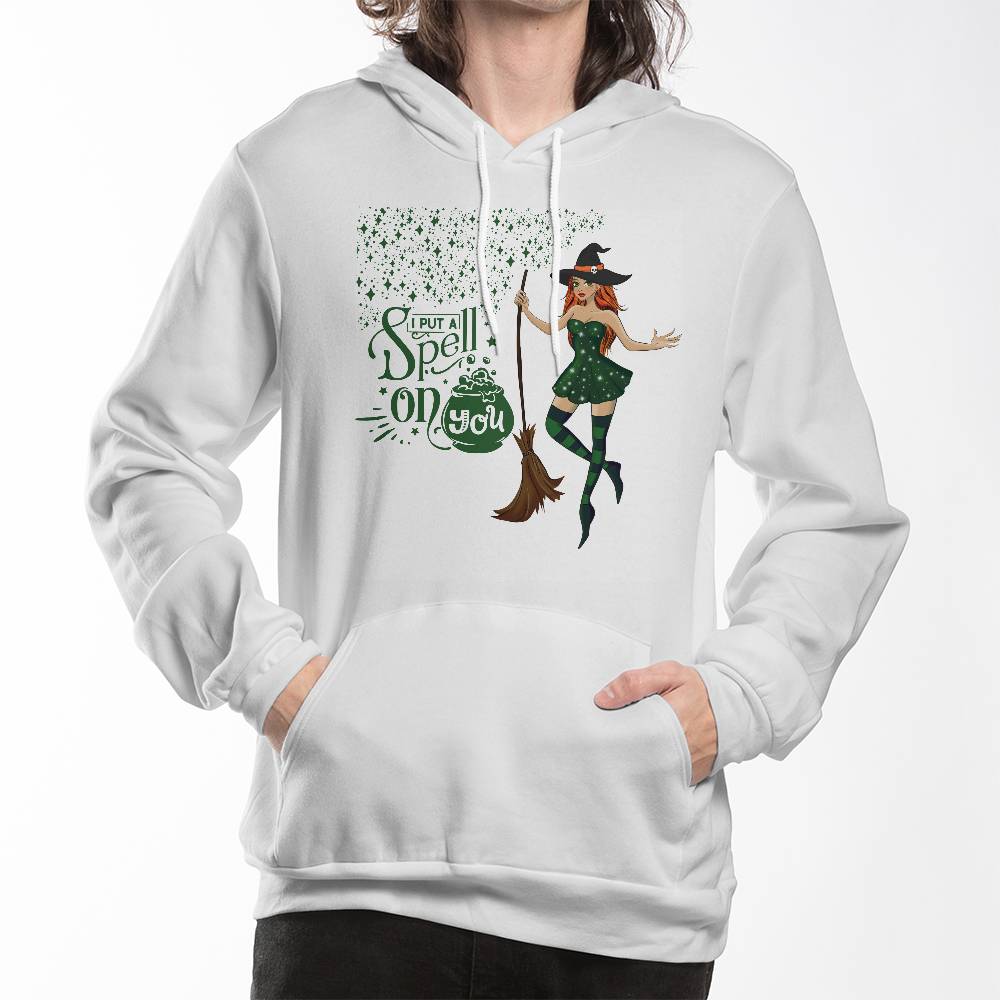 I PUT A SPELL ON YOU - WHITE HOODIE SWEATSHIRT