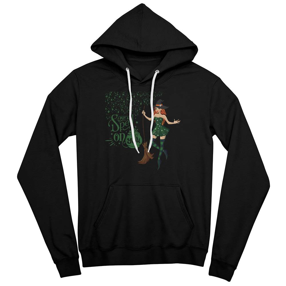 I PUT A SPELL ON YOU - BLACK or HEATHER HOODIE SWEATSHIRT