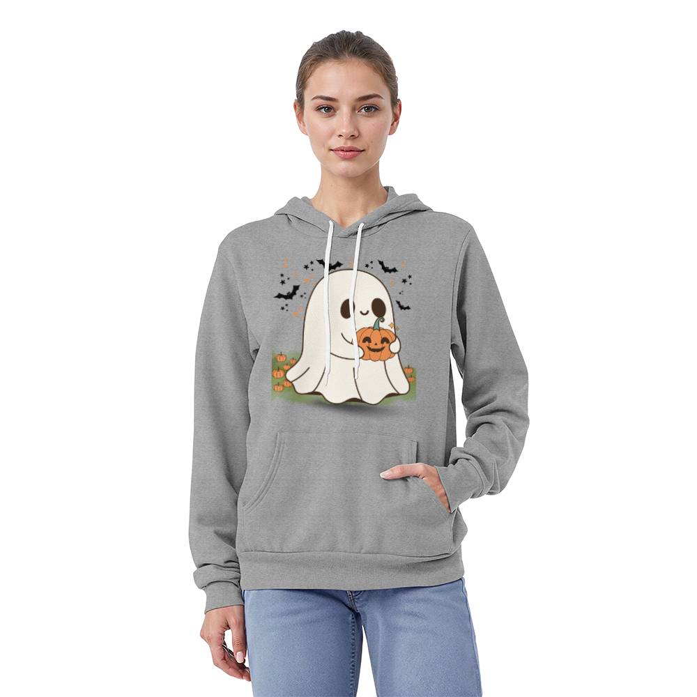 PUMPKIN PATCH GHOST HOODIE SWEATSHIRT