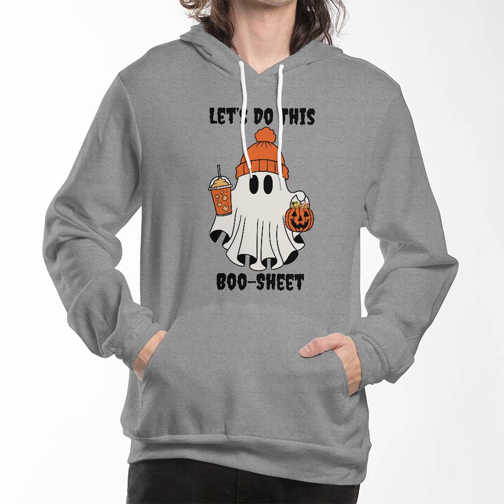 LET'S DO THIS BOO-SHEET HOODIE SWEATSHIRT