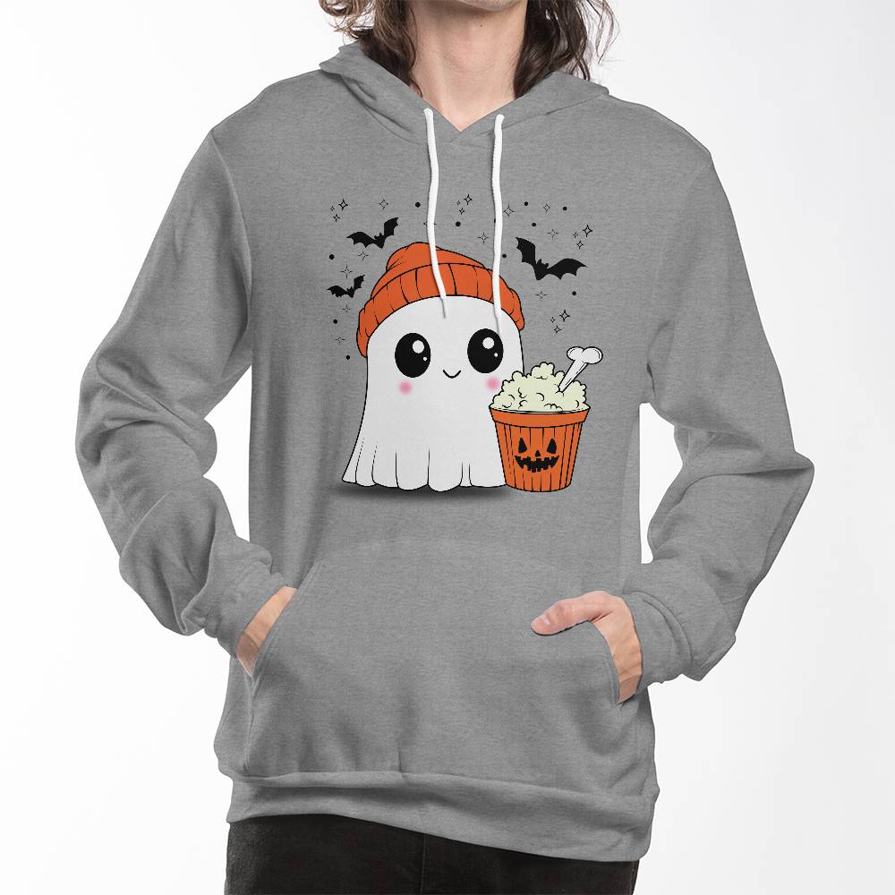 GHOST AND POPCORN HOODIE SWEATSHIRT