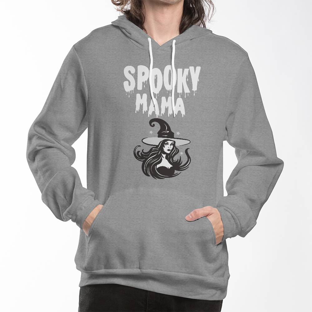 SPOOKY MAMA - BLACK or HEATHER HOODIE SWEATSHIRT