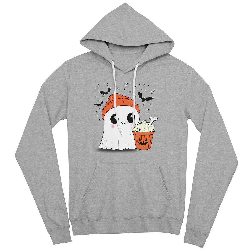 GHOST AND POPCORN HOODIE SWEATSHIRT