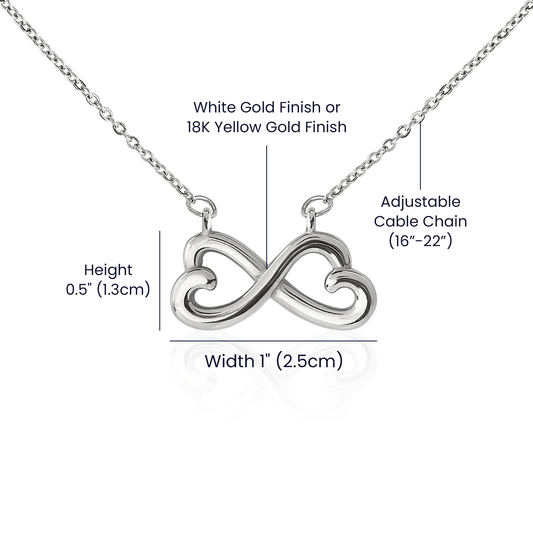 Artisan-Crafted Endless Love Necklace