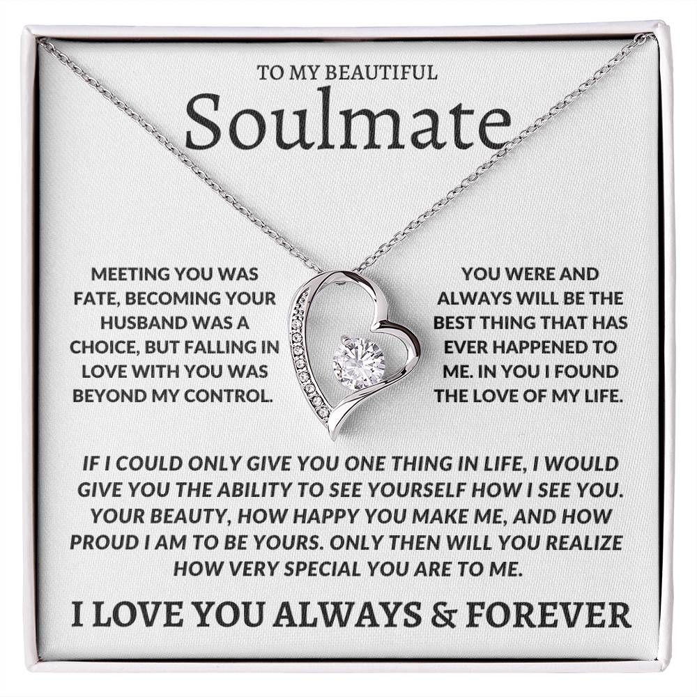 Forever Love Necklace - Soulmate (For Wife)